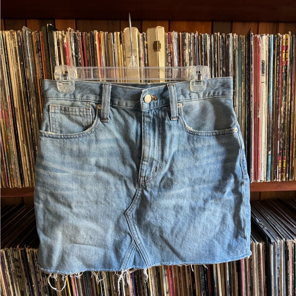 Madewell Jean Skirt